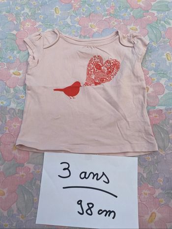 T-shirt teeshirt 3 ans