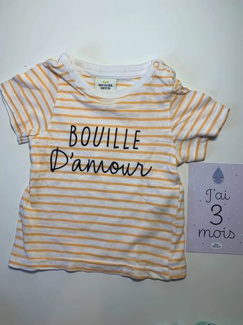 Tee shirt 3 mois