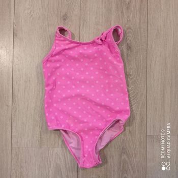 Maillot de bain rose 4/5ans