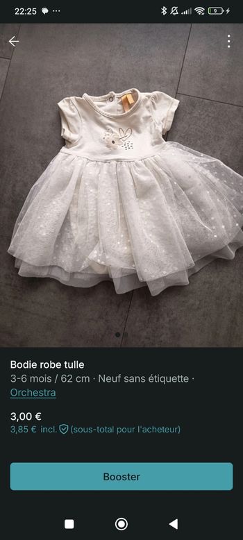 Bodie robe tulle 