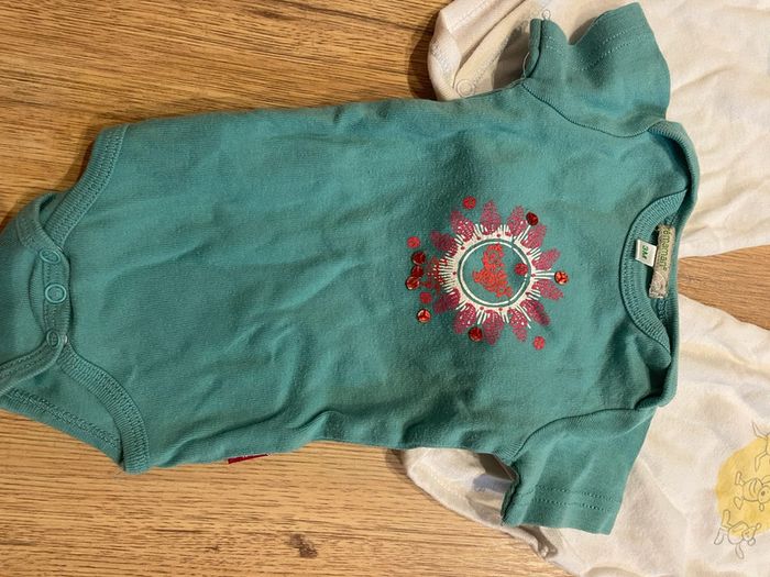 Lot de 3 body manche courte 3 mois - photo numéro 2