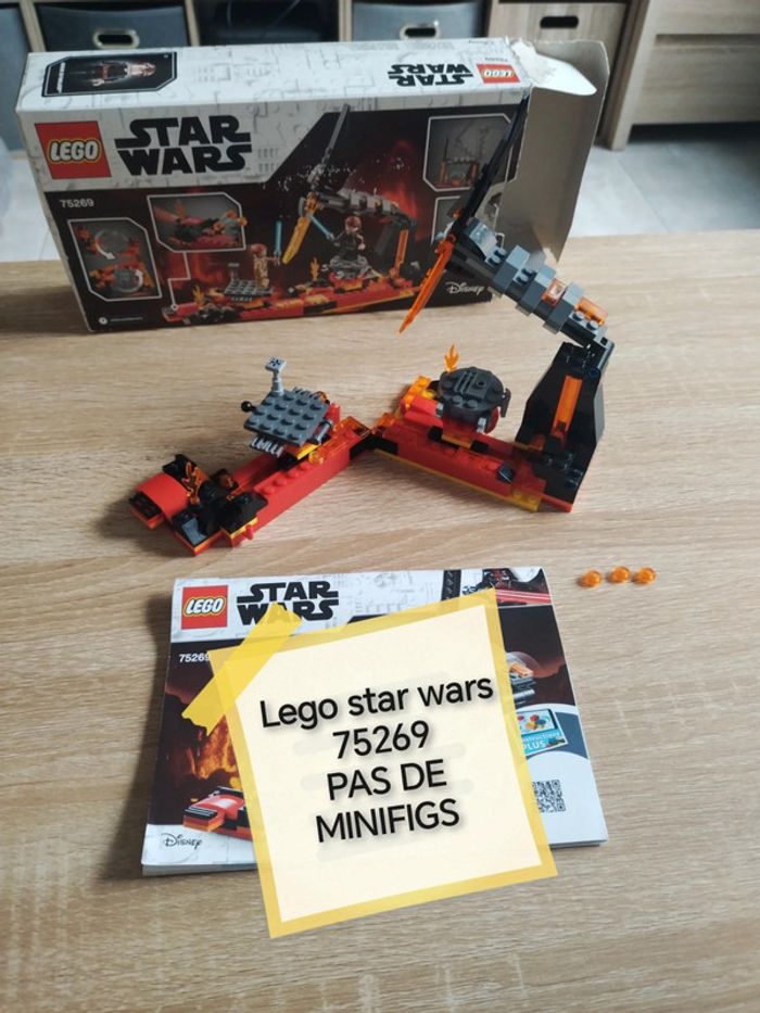 Lego star wars 75269 pas de minifigs