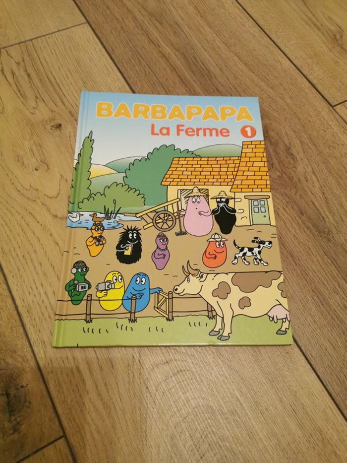 Livre barbapapa la ferme