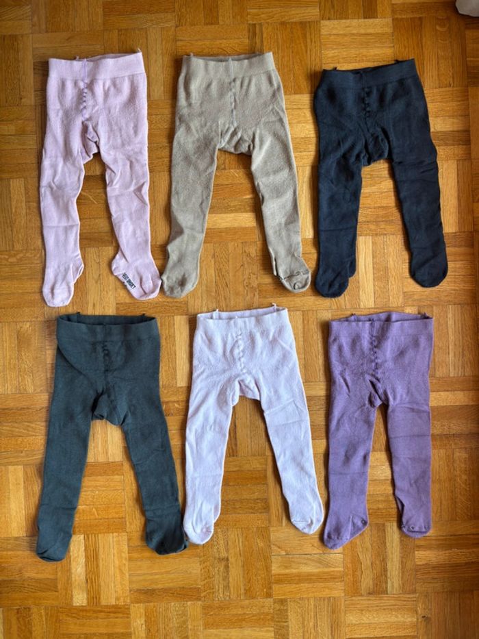 Lot de 6 collants Vertbaudet 15-18 neufs