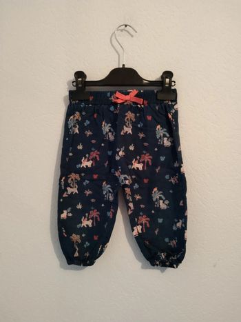 pantalon léger été imprimé jungle tao fille 18 mois