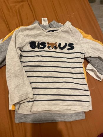 Vend t-shirt manches longues