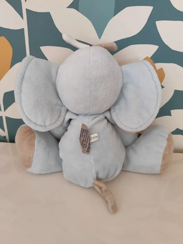 Doudou éléphant nattou - photo numéro 3