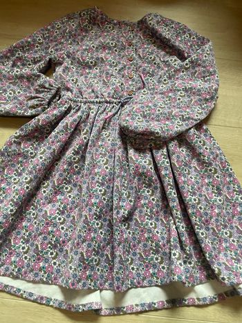 Robe florale petite fille