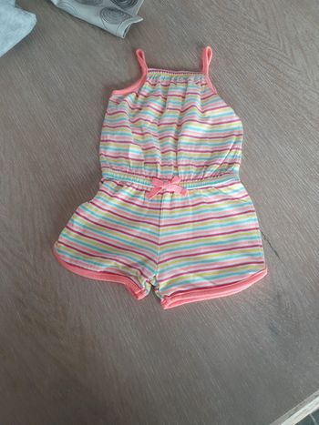 Combi short bébé