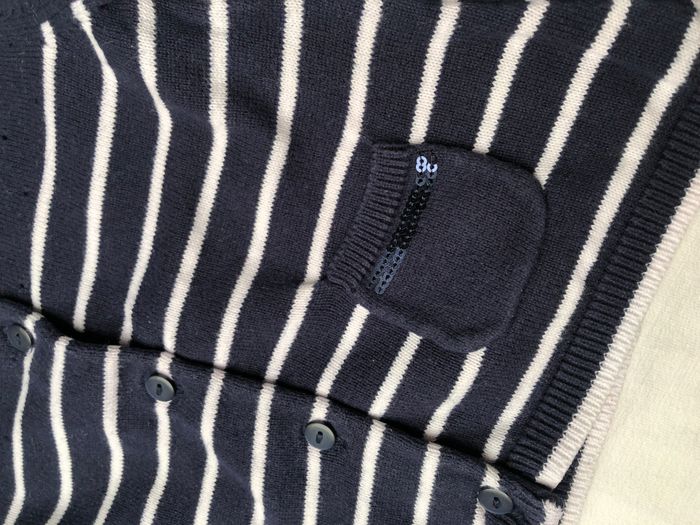 Gilet Z Grain de blé 12 mois - photo numéro 4