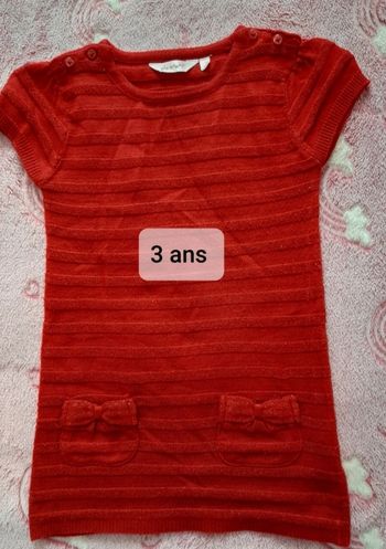 Robe pull 3 ans