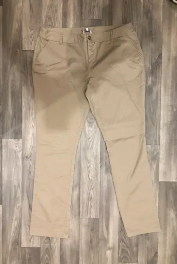Pantalon femme été tex Woman taille base beige en tissu taille 44