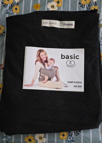 Écharpe de portage neuve + manuel 