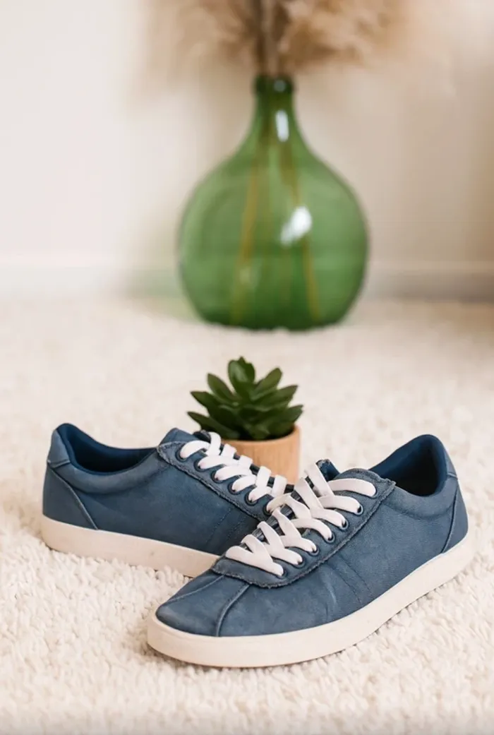 Baskets femme Creeks bleu jean taille 40