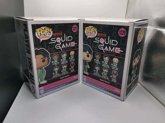 Lot 2 figurines pop funko edition Netflix squid game neuf - photo numéro 3