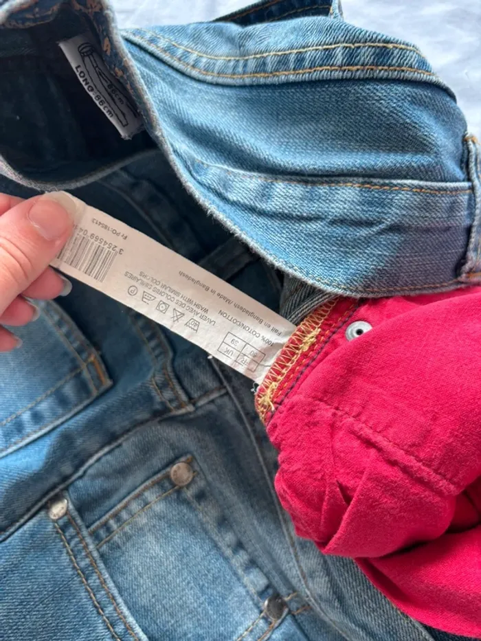 Jean homme vintage y2k 2000s In Extenso taille 50 2XL – coupe droite regular relaxed fit bleu délavé - photo numéro 7