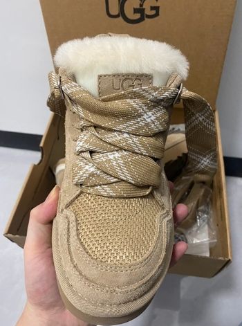 Bottes de neige décontractées UGG, couleur sable, pointure 37