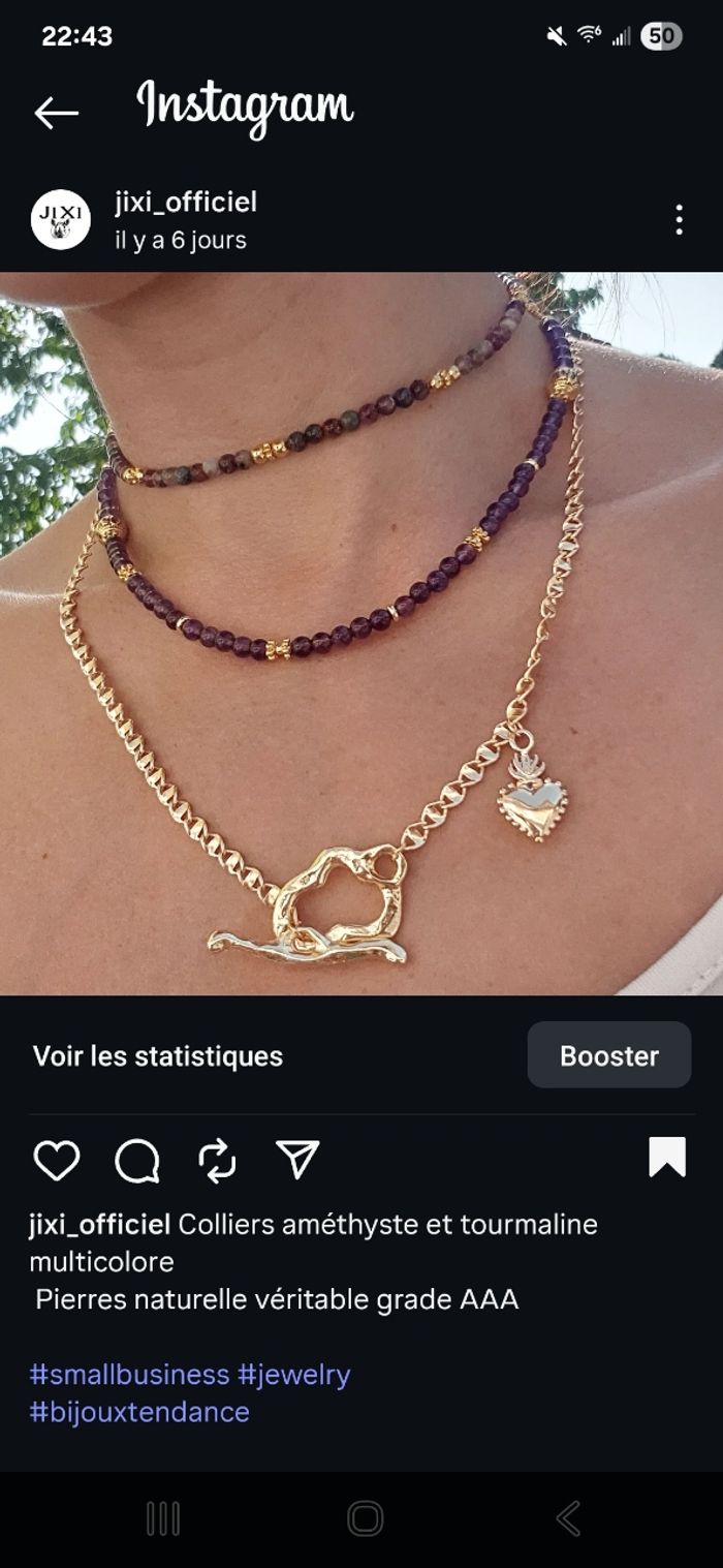 Gros lot pierres perles breloque etc - photo numéro 5