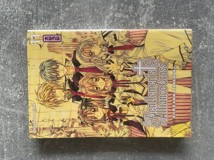 Manga The gentlemen's alliance cross, tome 11 en version française.