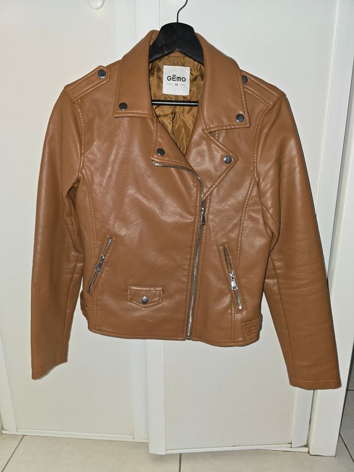 Veste camel Gemo - photo numéro 3