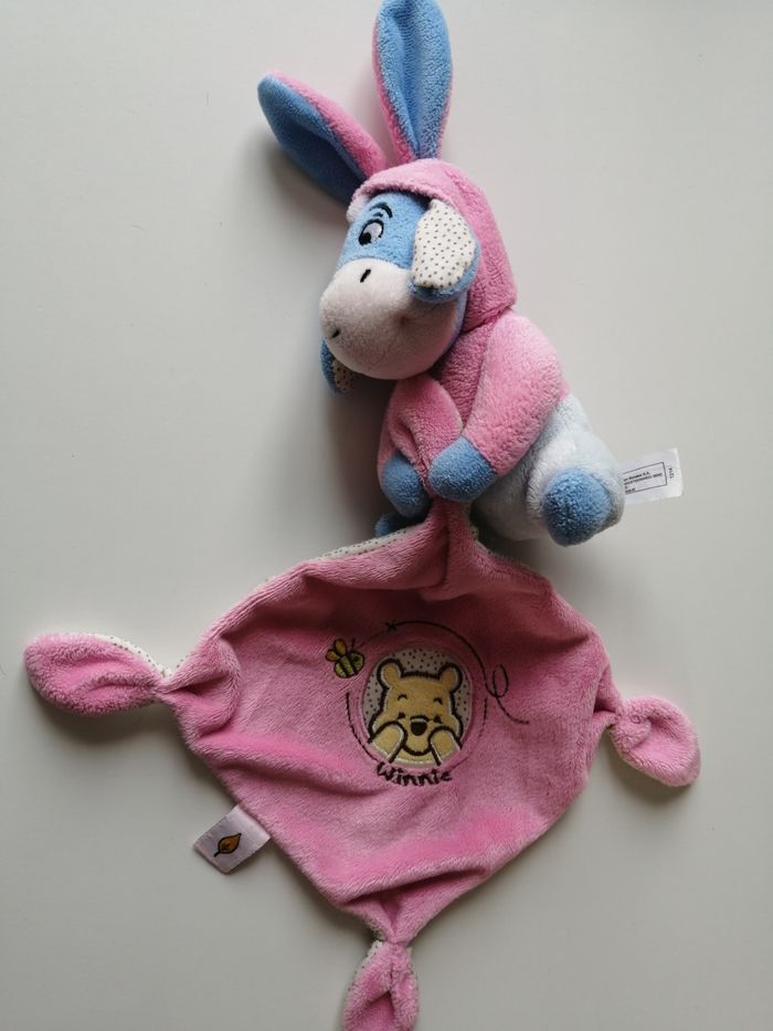 peluche bourriquet déguisé en lapin - photo numéro 4