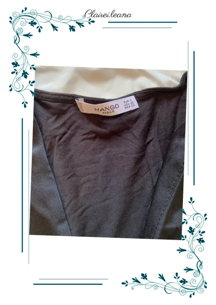🛑 t-shirt mango taille S🛑 - photo numéro 2