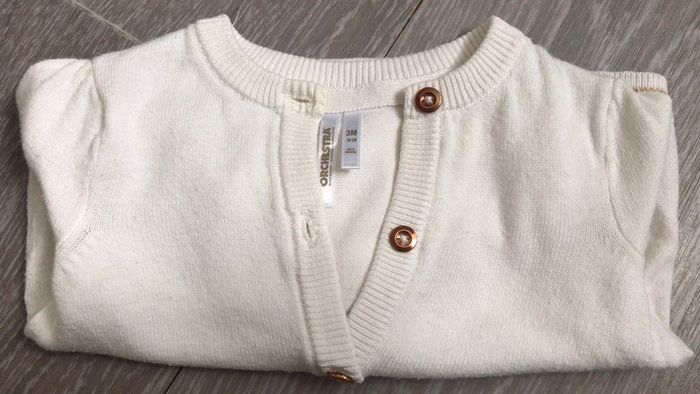 Gilet crème - photo numéro 4