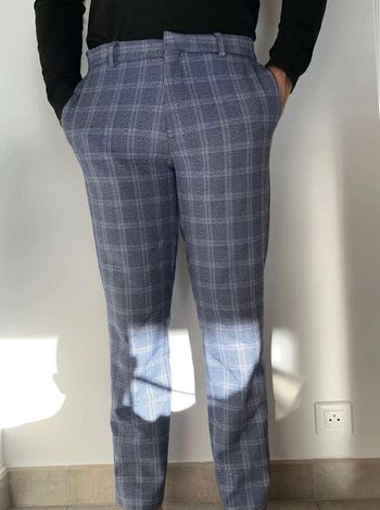 Pantalon  à  carreaux