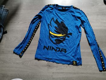 T shirt manche longue 16 ans ninja