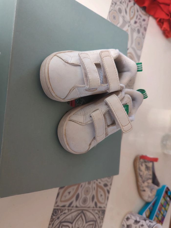 Basket blanche adidas - photo numéro 4