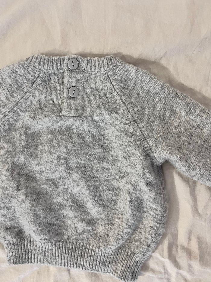 Pull en laine bébé 3 mois - photo numéro 3