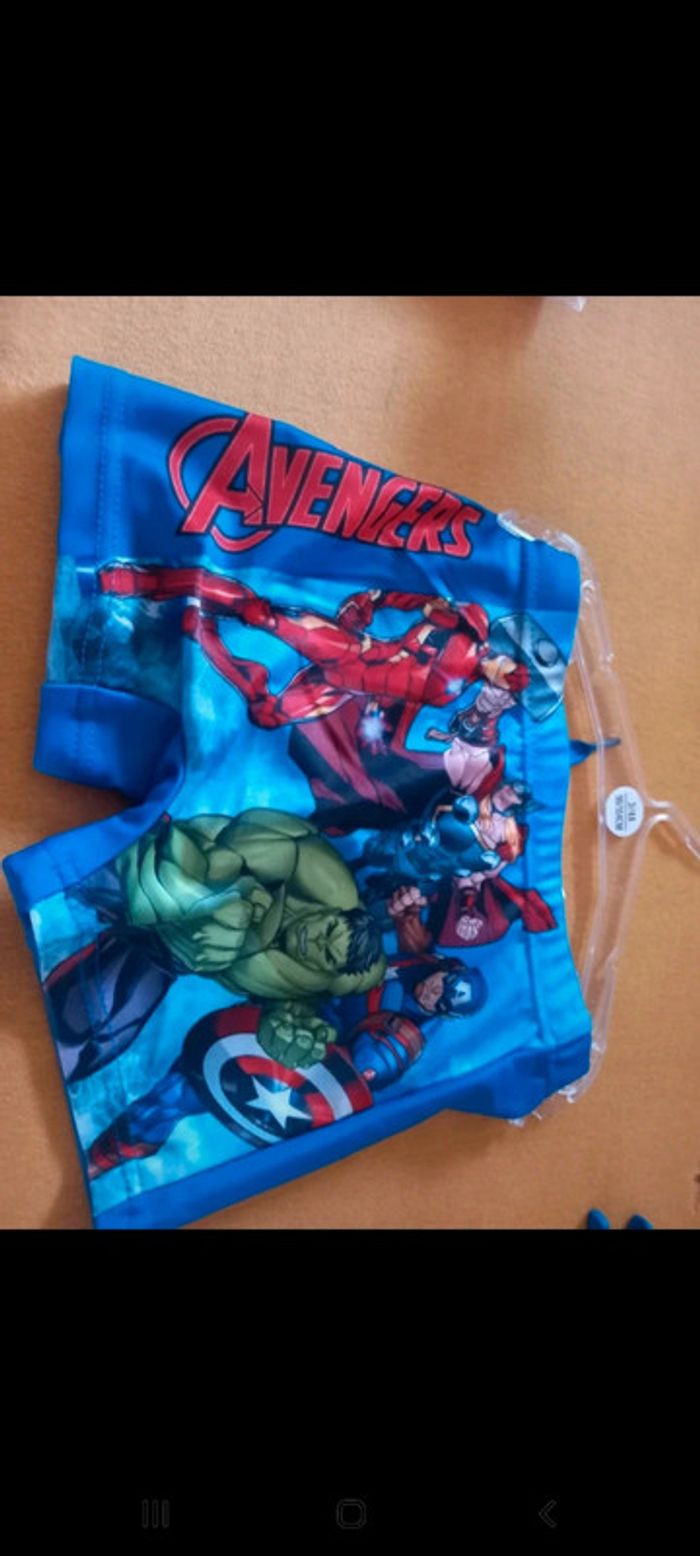Boxer de bain marvel neuf - photo numéro 6