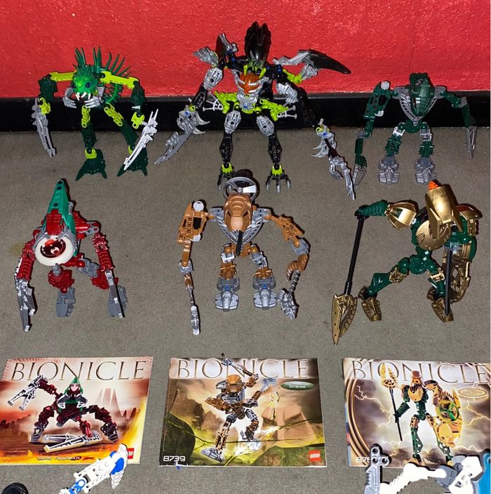 Grand lot Lego Bionicle X15 - photo numéro 3