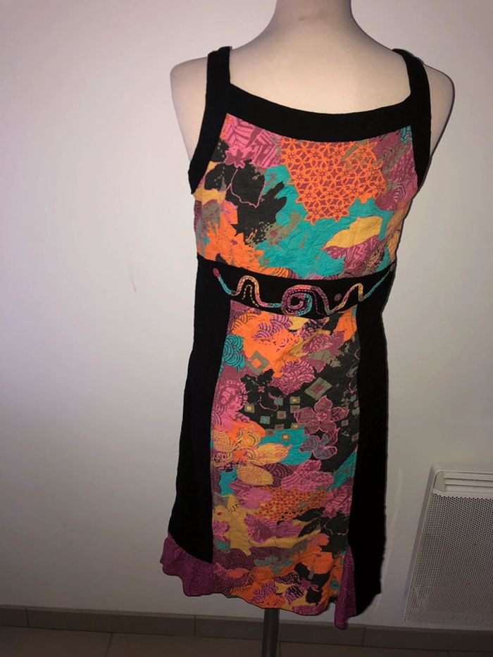 Robe d'été Jac Jac (noir), M / 38 / 10 - photo numéro 3