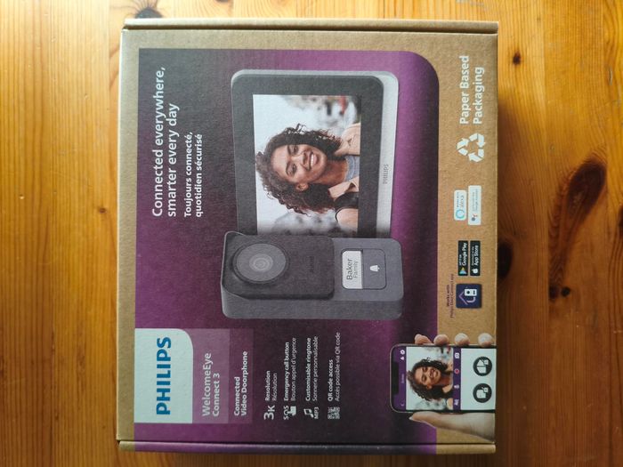Visiophone filaire connecté Philips Welcome Eye Connect 3