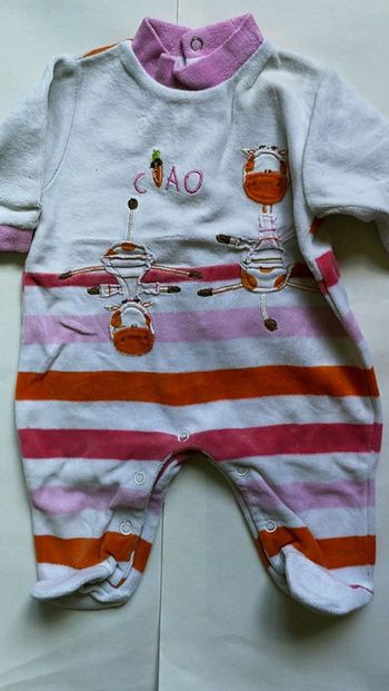 Pyjama 3 mois barbouillage