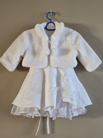 Ensemble robe et poncho