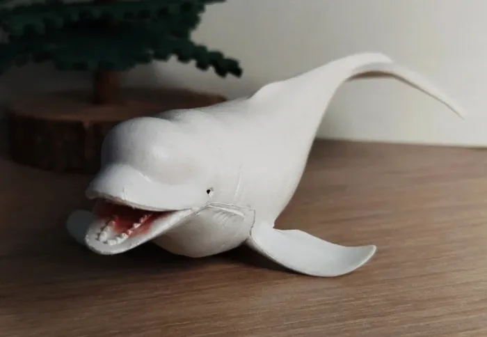 Figurine beluga Animal de la Mer - photo numéro 2