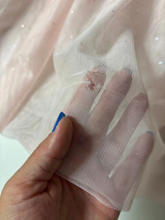 Jupe en tulle rose pailletée - photo numéro 11