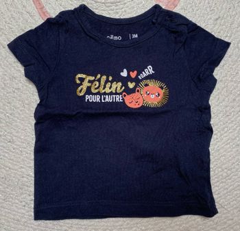 Tee-shirt « Félin pour l’autre »