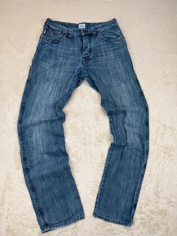 Jeans Coupe Droite vintage Y2k 00’s Bleu Taille 42