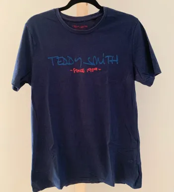 T-shirt Teddy Smith bleu marine – Taille L
