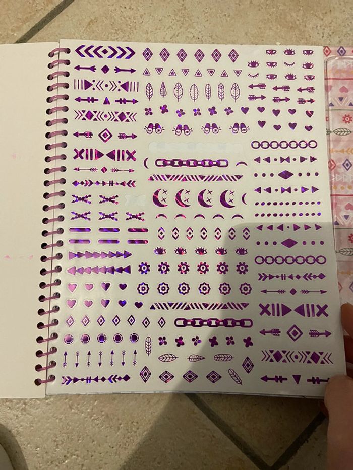 Livret stickers fille - photo numéro 2