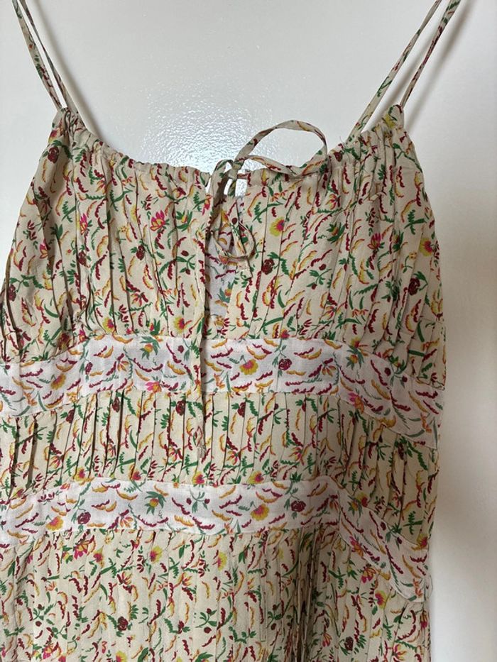 Robe longue midi fines bretelles Cotélac - photo numéro 2