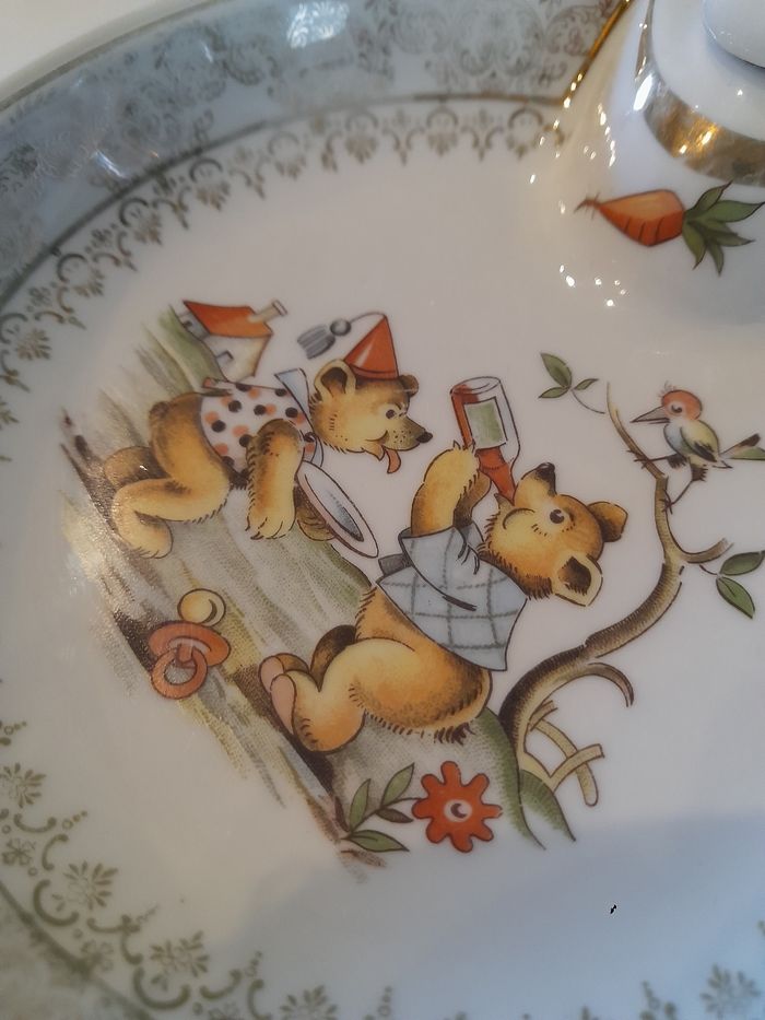 Assiette chauffante