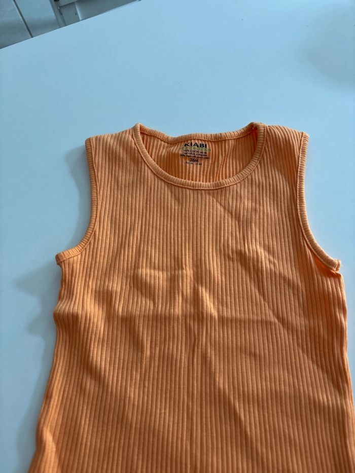 Débardeur orange - photo numéro 2