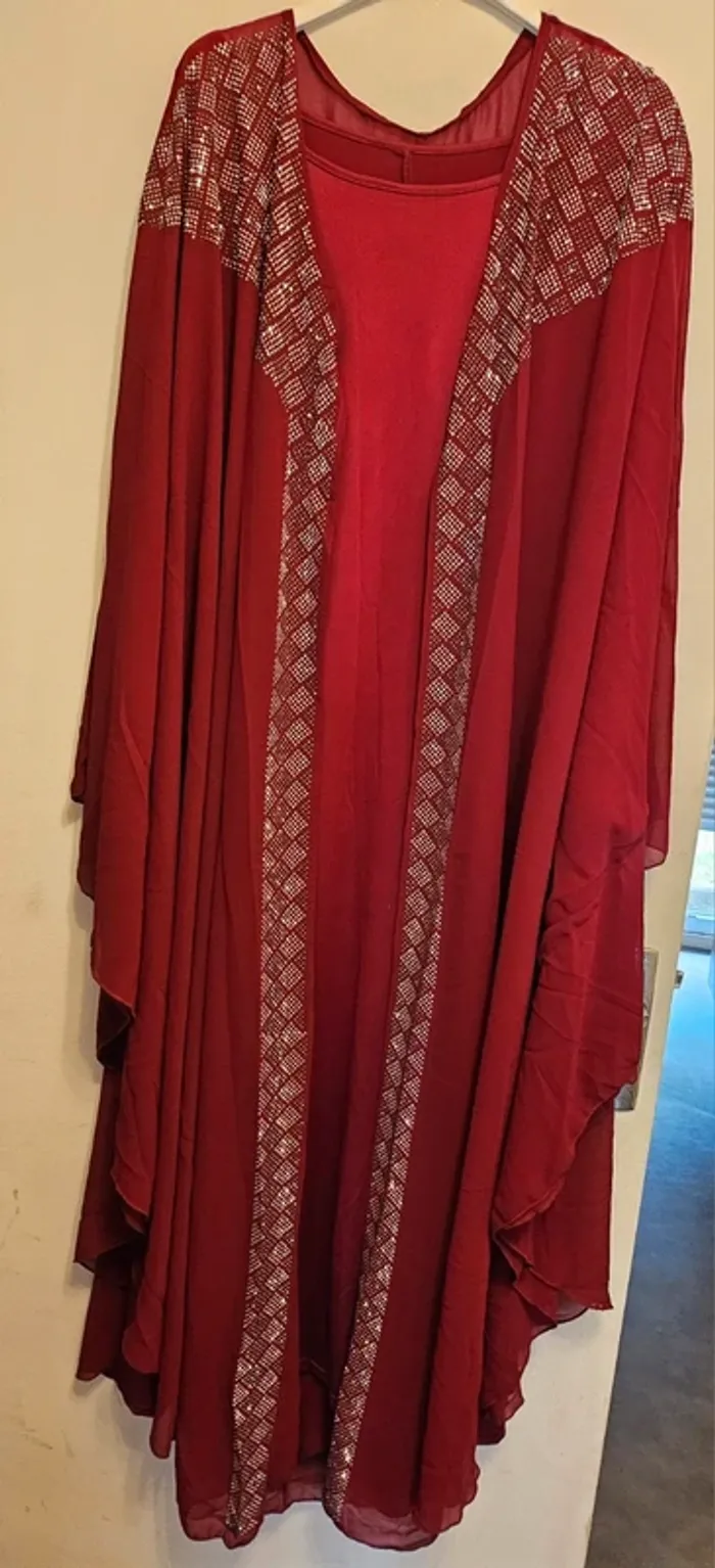 Joli caftan 2 pièces