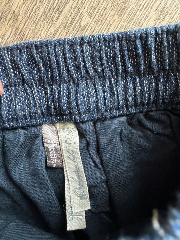 Lot ensemble gilet et 2 pantalons 1 mois - photo numéro 5