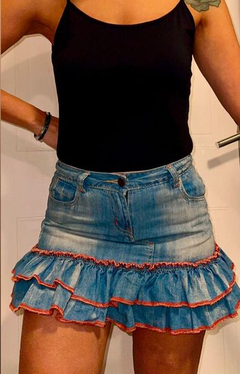 Mini jupe en Jean Vintage Jennyfer Taille 36 Neuve