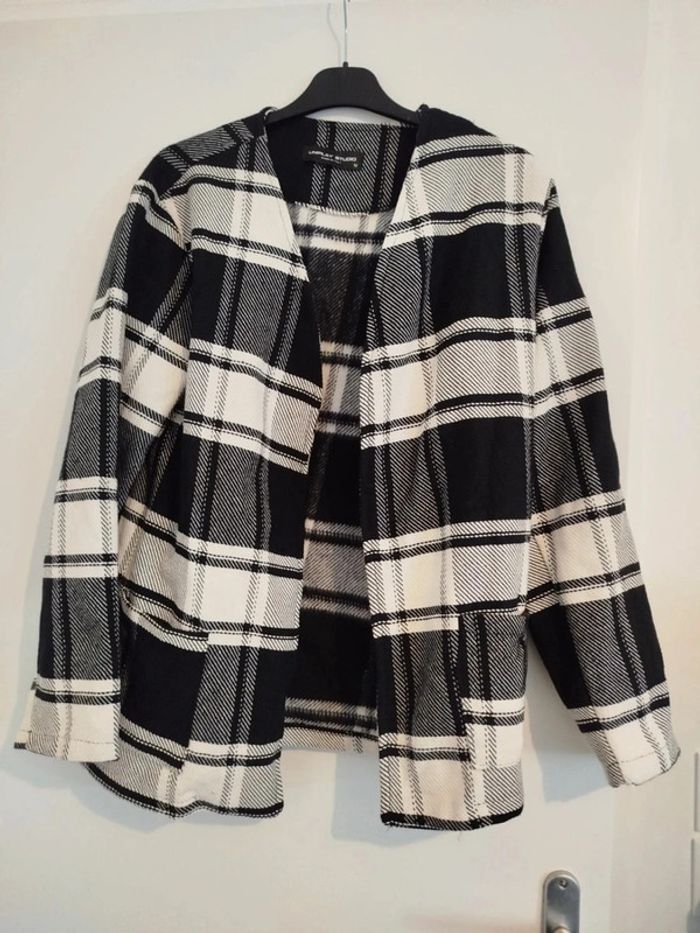 Veste à carreaux T M